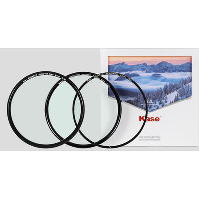 Kase Revolution 82mm Magnetic R-MCUV Filter - Anti-Ghosting Shockproof Lens Filter With 2 Adapters