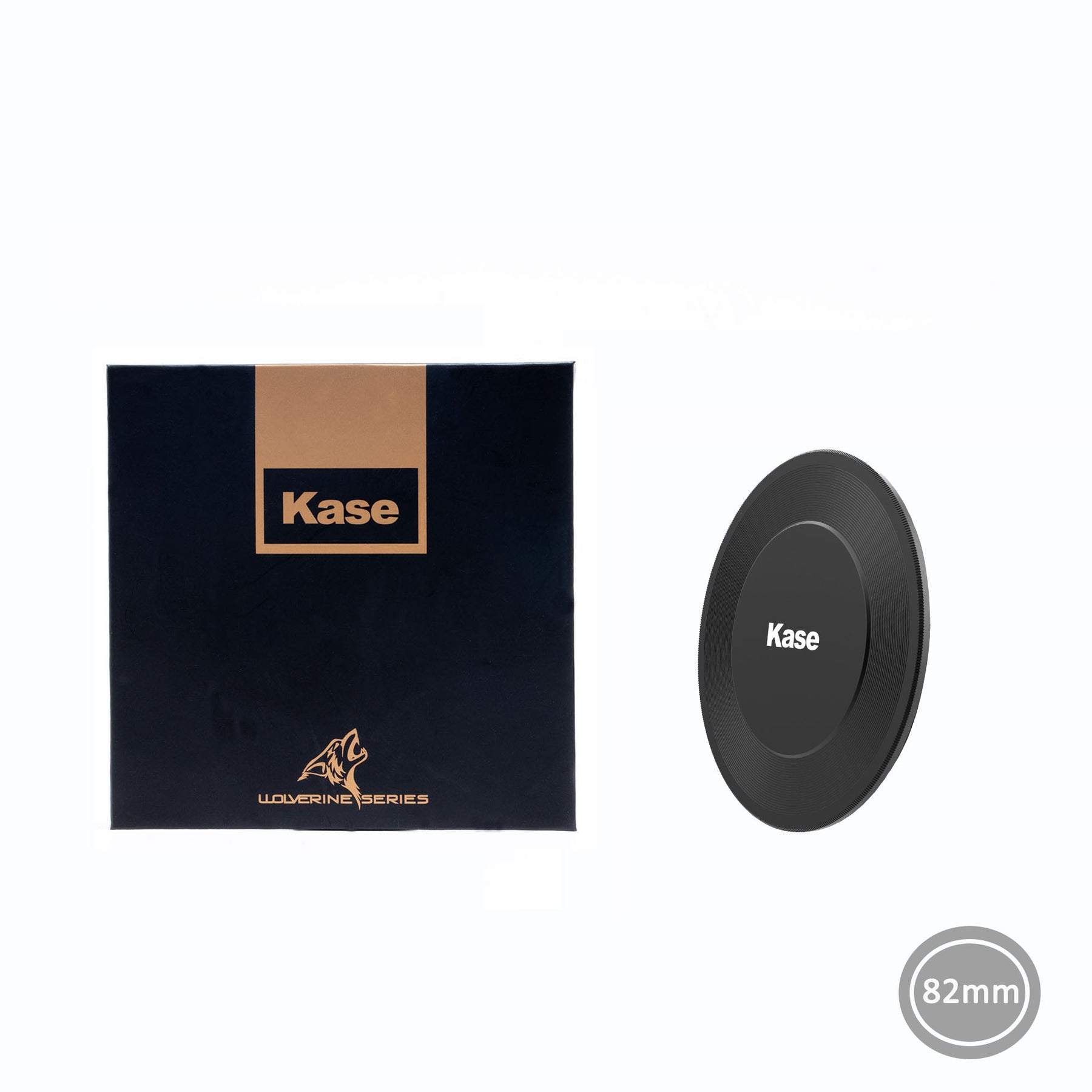 Kase Magnetische Kappen-Aufbewahrungsset Für 82 Mm Magnetfilter – Aluminium, Mit Filzfutter