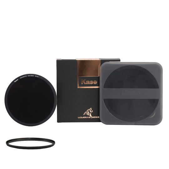 Kase Wolverine ND64 Magnetfilter 82 Mm – Magnetischer ND Filter 6 Stops, Stoßfestes Optisches Glas